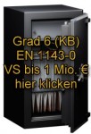 Wertschutzschrank Widerstandsgrad 6 EN 1143-1 Versicherung bis 1.000.000 €